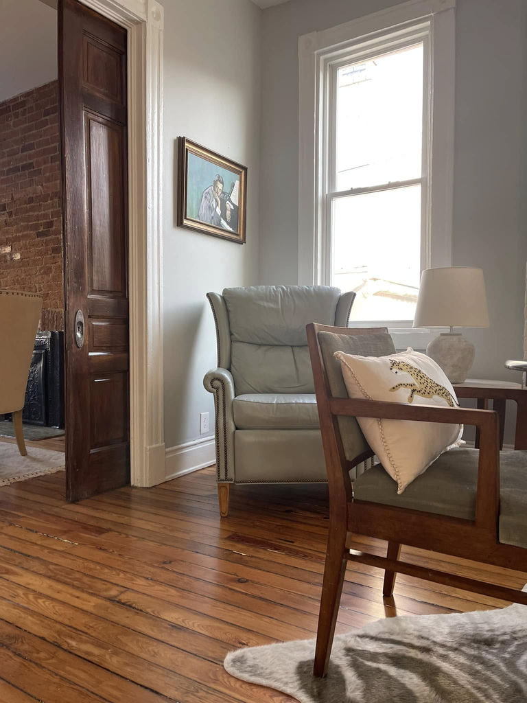 Living room design project — Cosmopolitan Interiors Richmond Virginia