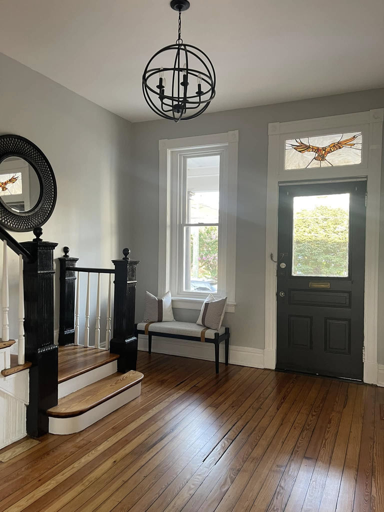 Styled home office interior design — Richmond Virginia