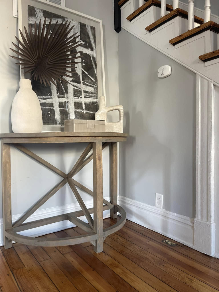 Living room staging — Cosmopolitan Interiors Richmond Virginia