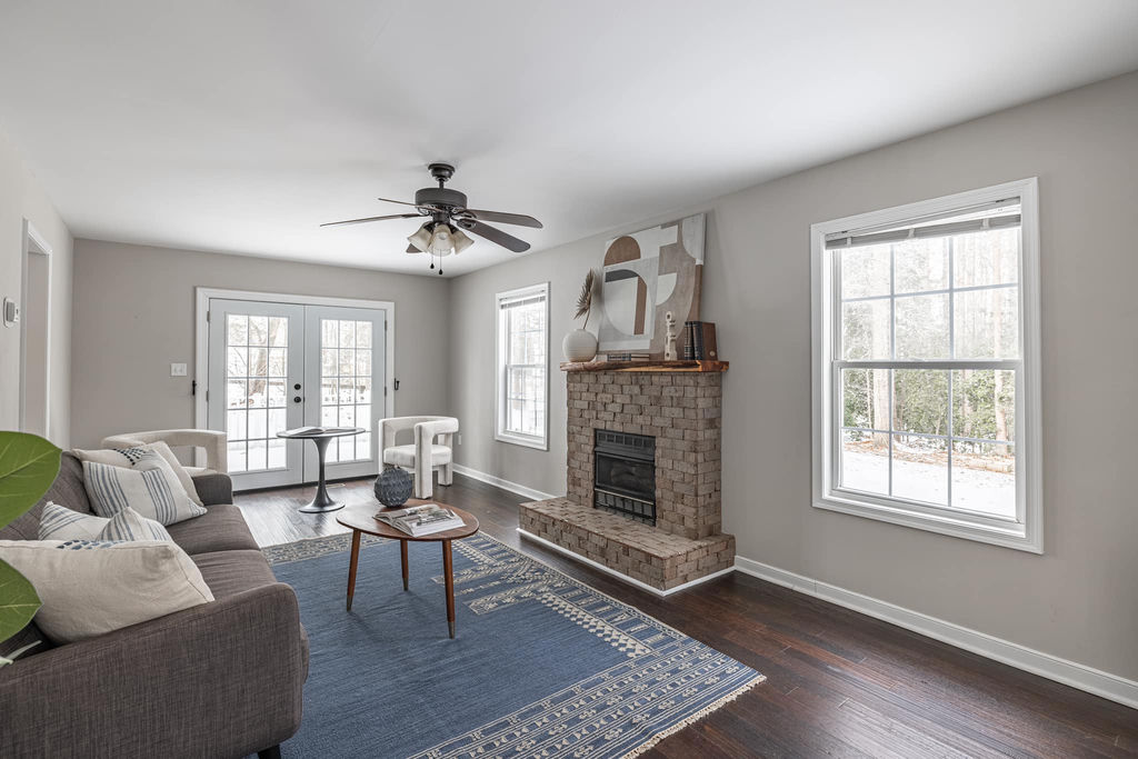 Real estate staging by Cosmopolitan Interiors Richmond VA